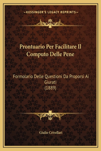 Prontuario Per Facilitare Il Computo Delle Pene