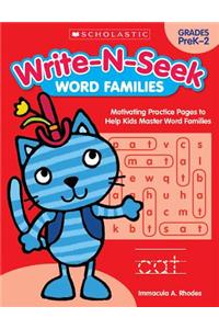 Write-N-Seek: Word Families