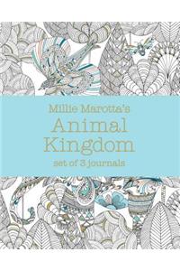 Millie Marotta's Animal Kingdom: Set of 3 Journals