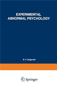 Experimental Abnormal Psychology