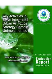 Key Activities in EPA's Integrated Urban Air Toxics Strategy Remain Unimplemented