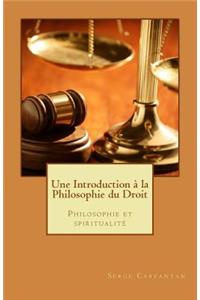 introduction à la philosophie du droit