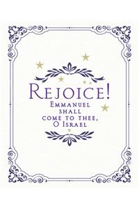 Rejoice! Advent Bulletin, Large (Pkg of 50)