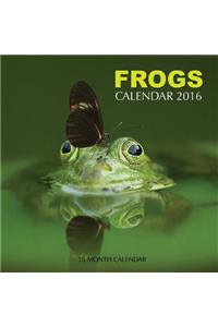 Frogs Calendar 2016