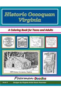 Historic Occoquan Virginia: A Coloring Book for Teens and Adults