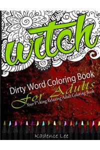 Dirty Word Coloring Book For Adults