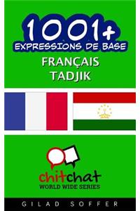 1001+ Expressions de Base Français - tadjik