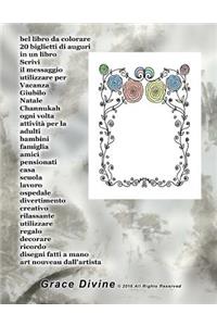 bel libro da colorare 20 biglietti di auguri in un libro Scrivi il messaggio utilizzare per Vacanza Giubilo Natale Channukah ogni volta attività per la adulti bambini famiglia amici pensionati casa