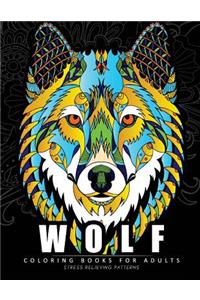 Wolf Coloring books for adults