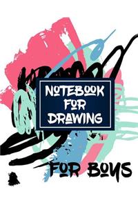 Notebook For Drawing For Boys