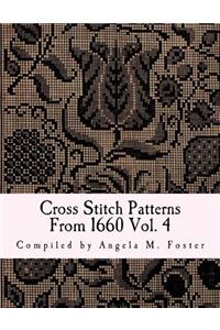 Cross Stitch Patterns From 1660 Vol. 4