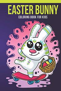Easter Bunny Coloring Book For Kids