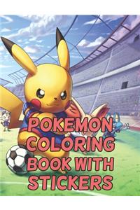 Pokemon Coloring Book With Stickers