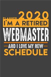 Planner 2020 for retired WEBMASTER