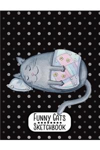 Funny Cats Sketchbook
