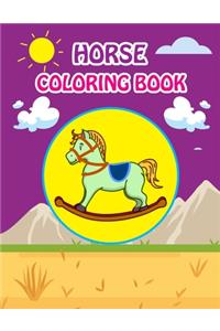 Horse Coloring Book