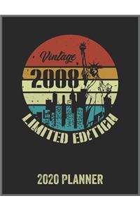 Vintage 2008 Limited Edition 2020 Planner