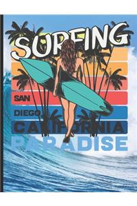 Surfing San Diego California Paradise