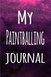 My Paintballing Journal
