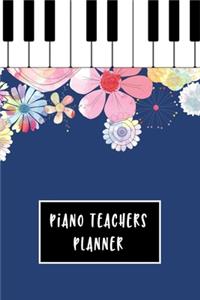 Piano Teachers Planner
