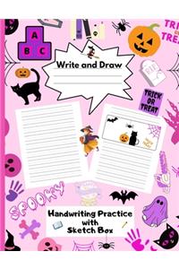 Write and Draw Handwriting Practice with Sketch Box