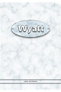 Wyatt - Lined Notebook