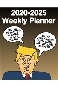 2020-2025 Weekly Planner