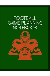 Football Game Planning Notebook