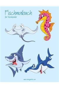 Fischmalbuch für Kleinkinder