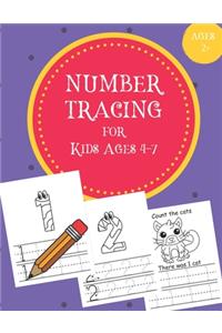 Number Tracing for Kids Ages 4-7