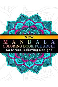 Mandala Coloring Book For Adult