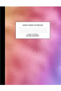 Graph Paper Notebook