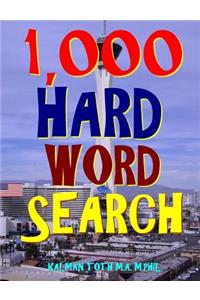 1,000 Hard Word Search
