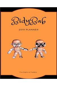 Bidybab 2019 Planner Five Nights at Freddy's: Calendar, Journal, Diary
