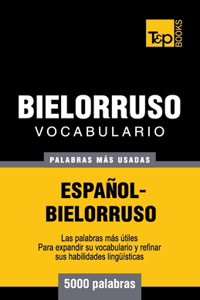 Vocabulario español-bielorruso - 5000 palabras más usadas