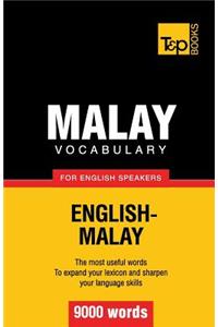 Malay vocabulary for English speakers - 9000 words