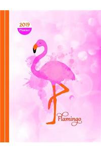 Flamingo Bird Diary Planner