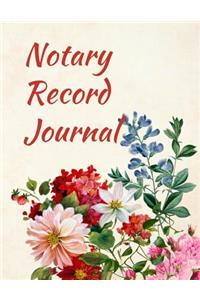 Notary Record Journal