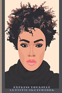 Express Yourself Artistic Sketchbook
