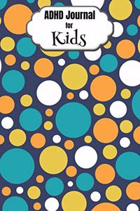 ADHD Journal for Kids - With Writing Prompts (Cover - Dots 2)