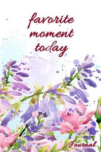 Favorite Moment Today Journal