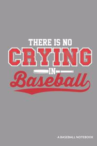 There Is No Crying in Baseball a Baseball Notebook