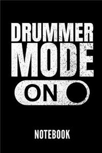 Drummer Mode on Notebook