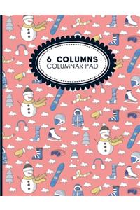 6 Columns Columnar Pad