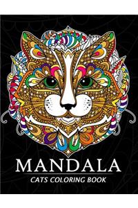 Mandala Cats Coloring Books