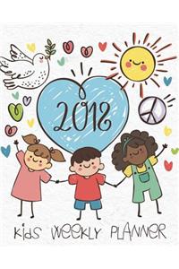 Kids Weekly Planner 2018
