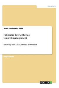 Fallstudie Betriebliches Umweltmanagement