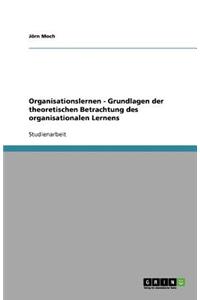 Organisationslernen - Grundlagen der theoretischen Betrachtung des organisationalen Lernens