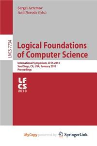 Logical Foundations of Computer Science