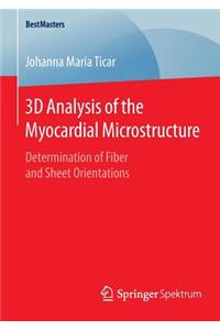 3D Analysis of the Myocardial Microstructure